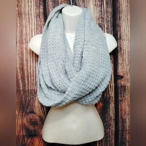 A new day women's Cozy Gray Knit Infinity Scarf